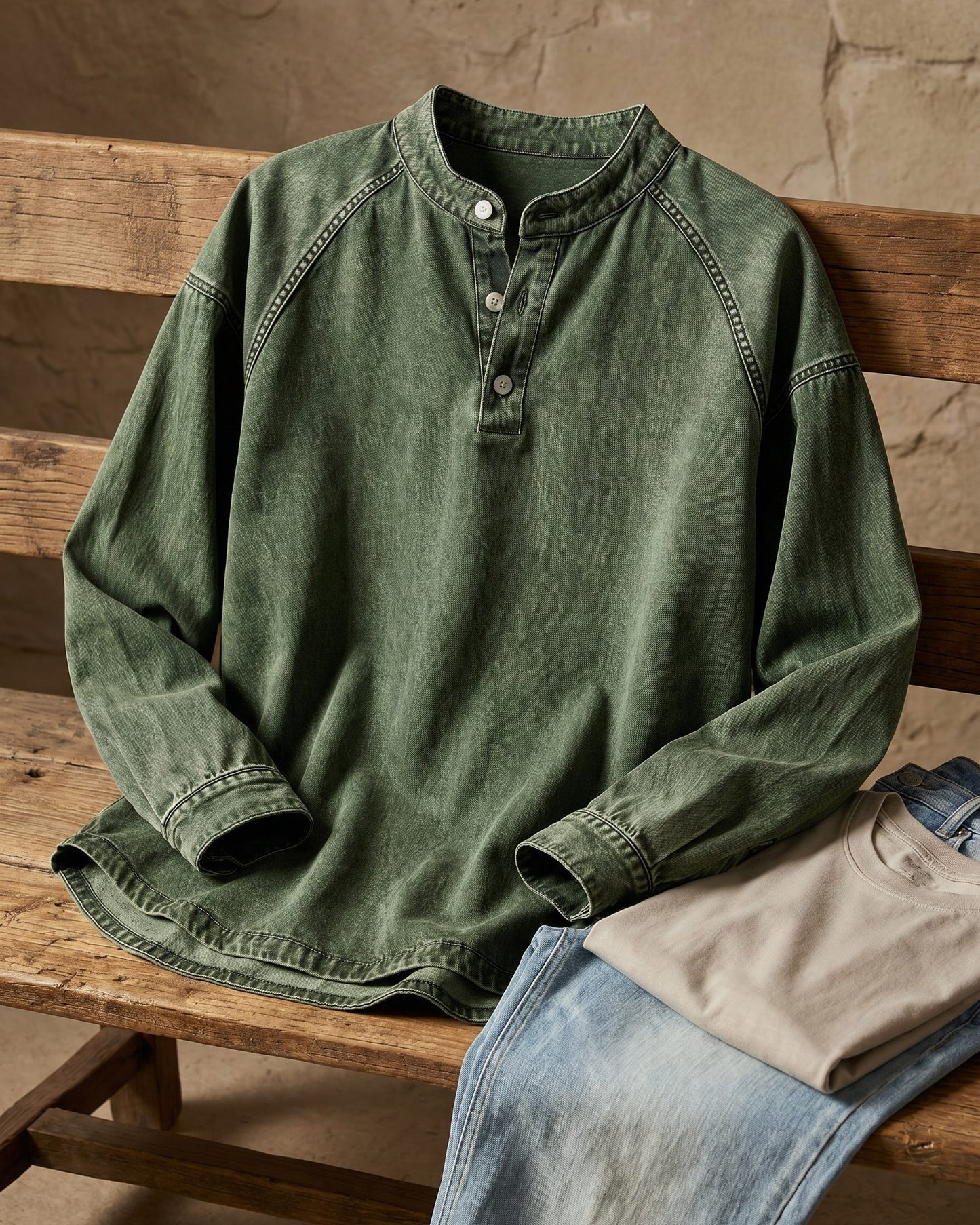 Raffaele Henley Sweatshirt