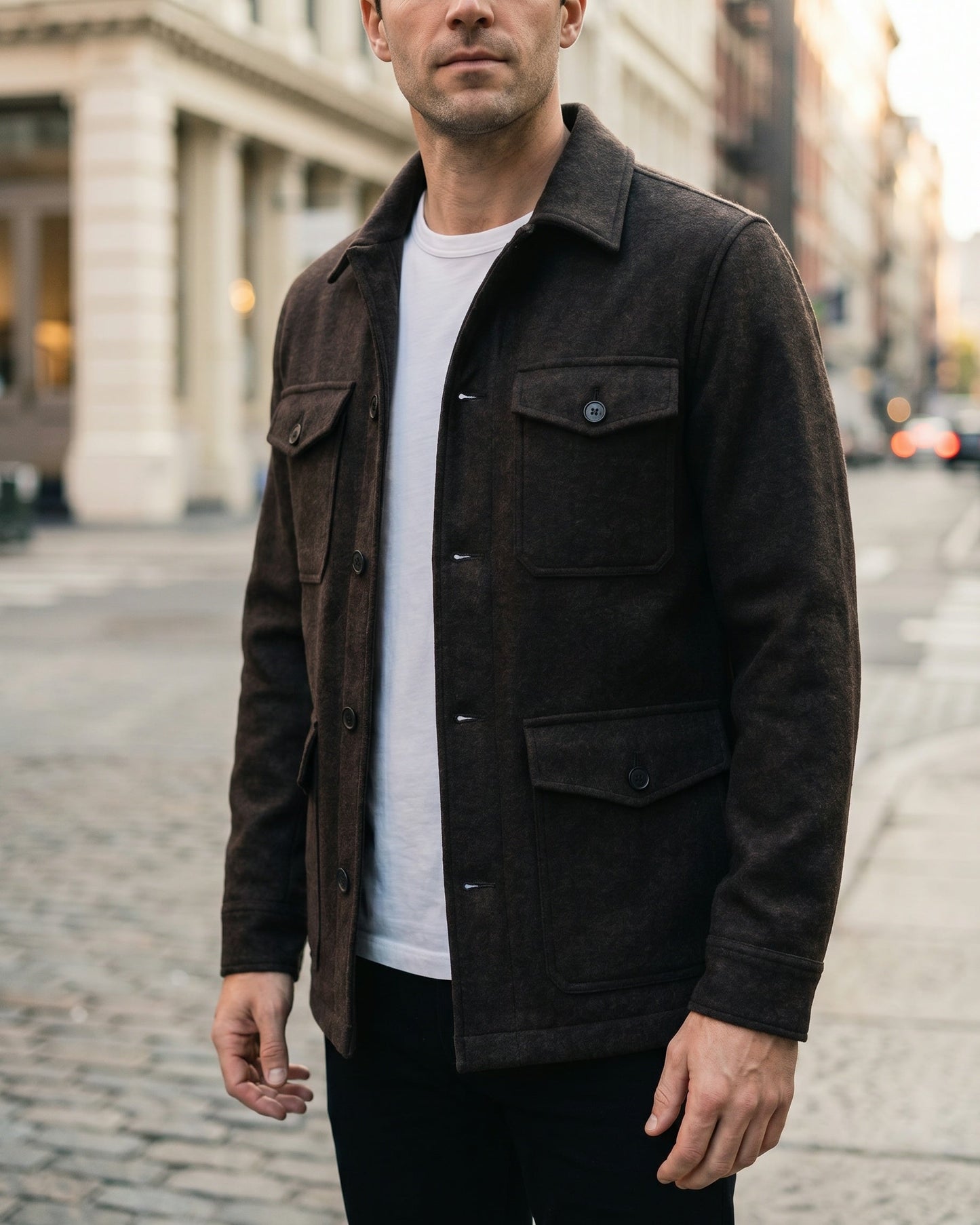 Feliciano Cotton Blend Field Jacket